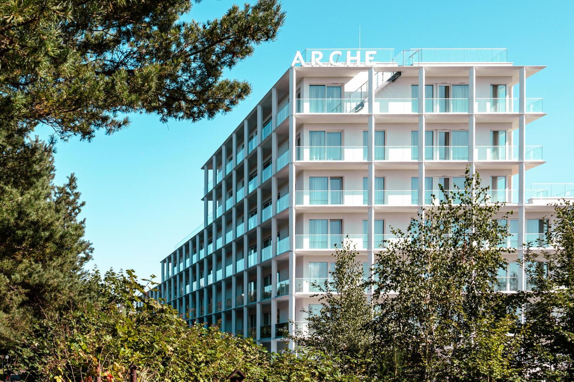 Hotel Arche Fabryka Samolotow W Mielnie Großmöllen Exterior foto